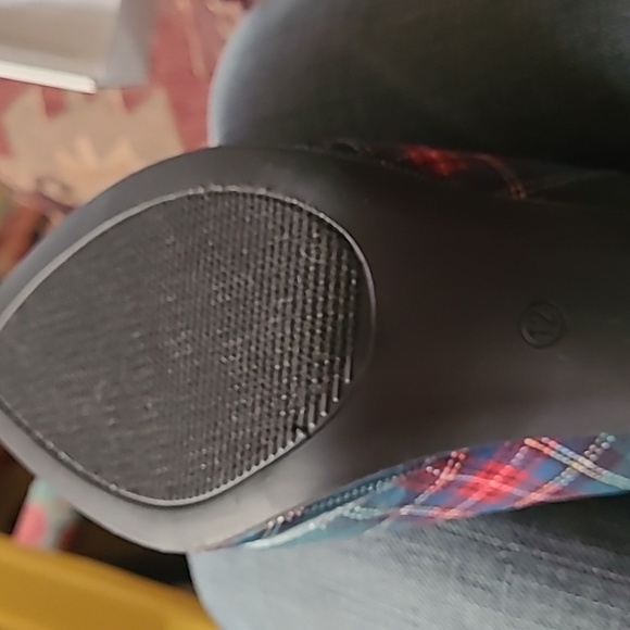 Cato | PLAID MARY JANE PLATFORM PUMPS size w12 - Picture 6 of 8